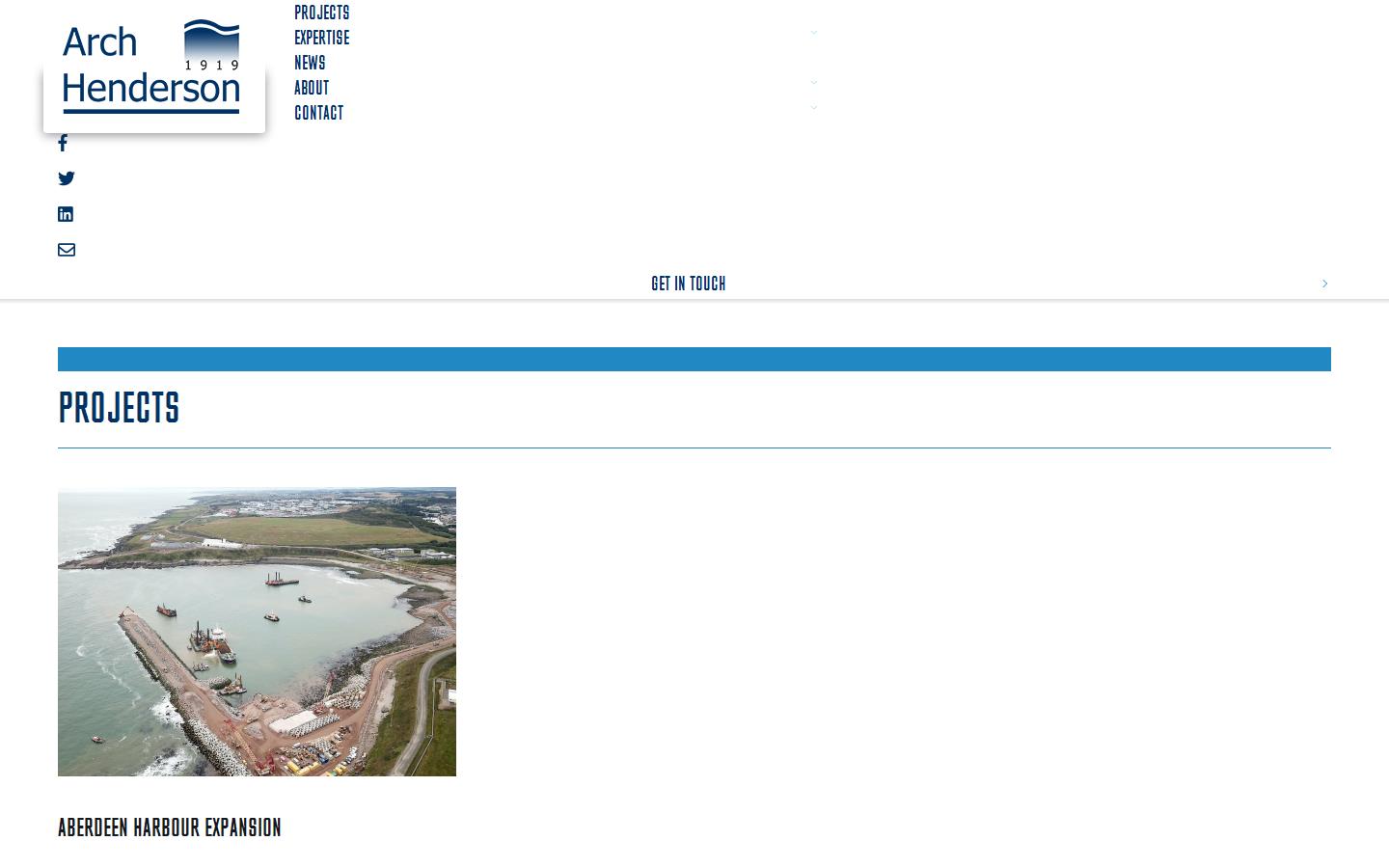 Arch Henderson Website