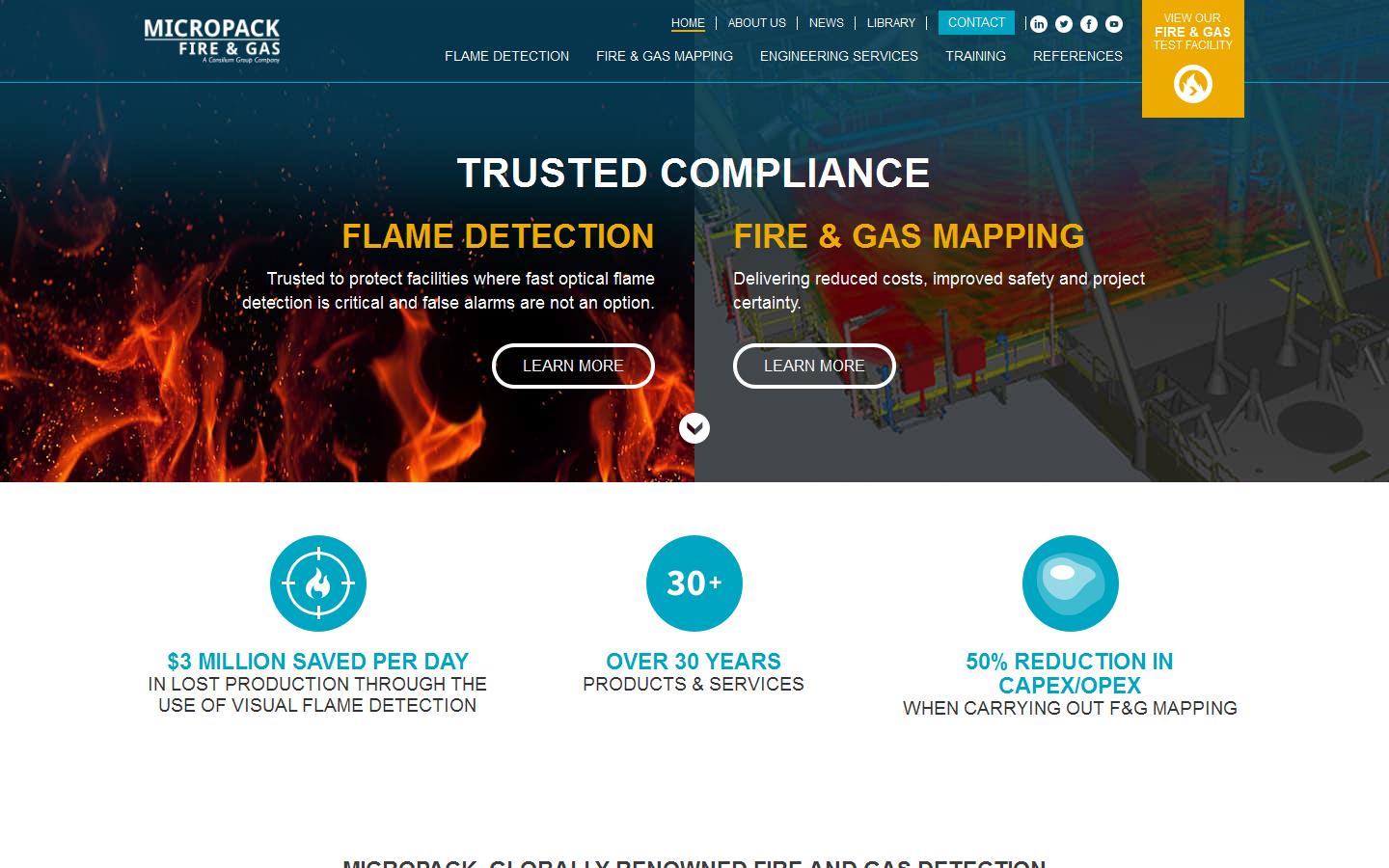 Micropack Engineering Ltd Website