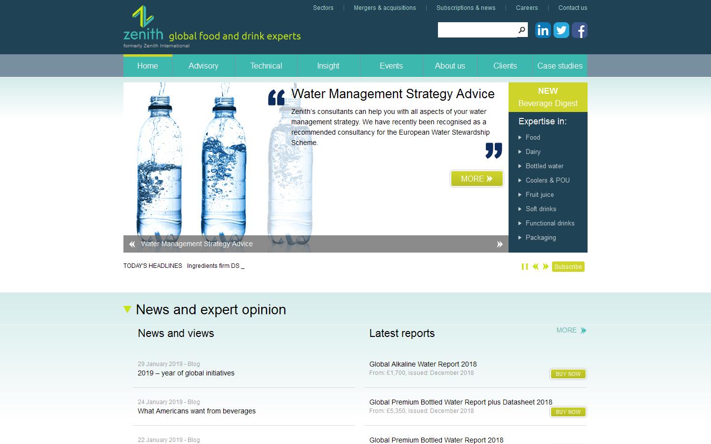 Zenith Global Ltd Website