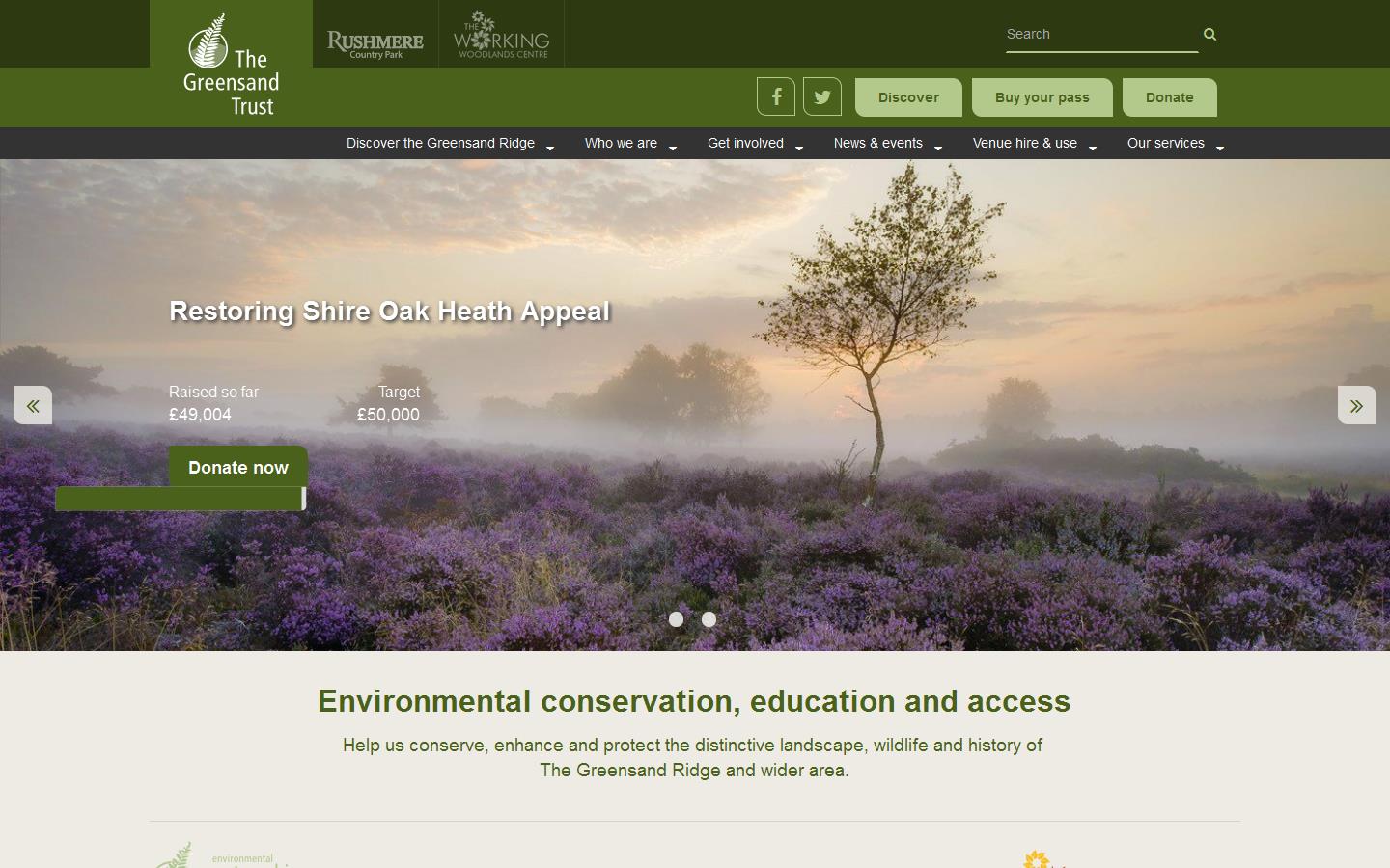 The Greensand Trust Website