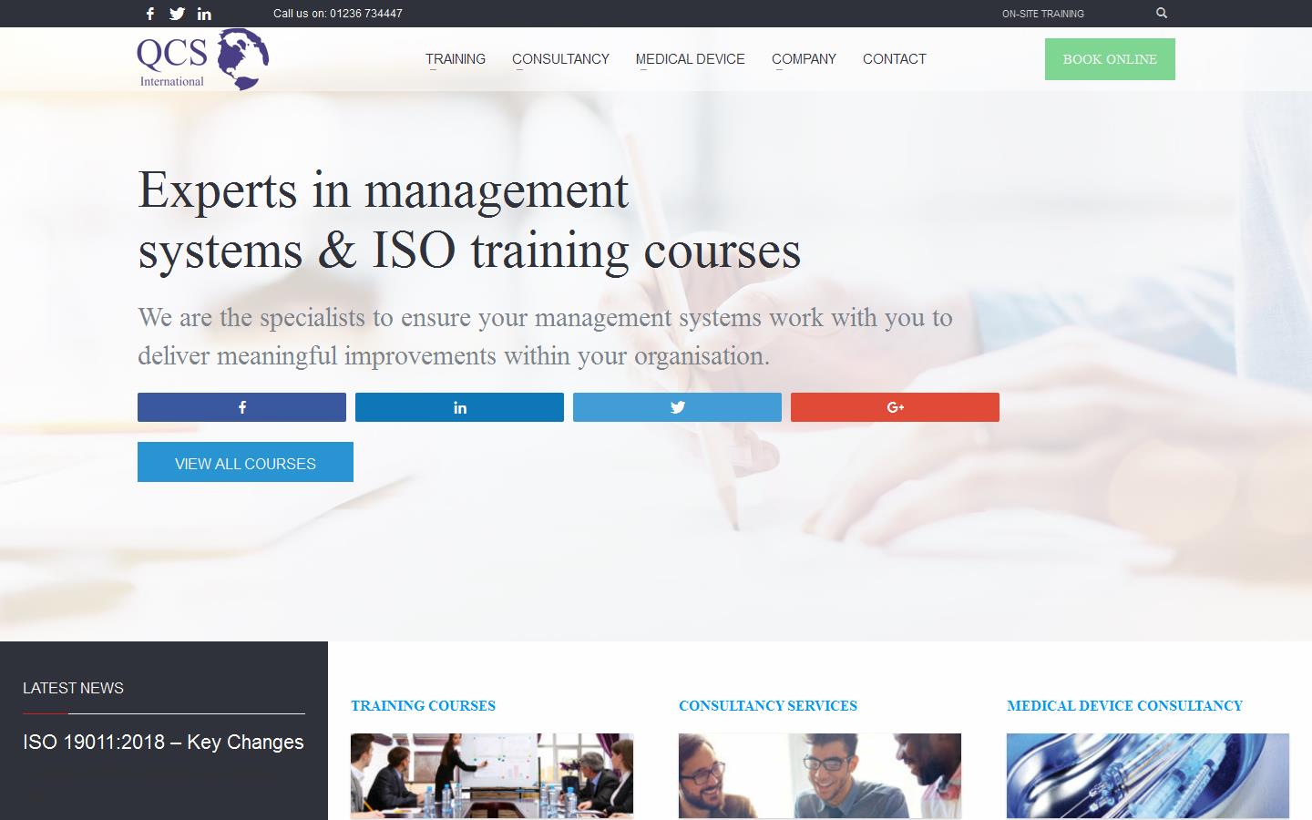 Q C S International Website