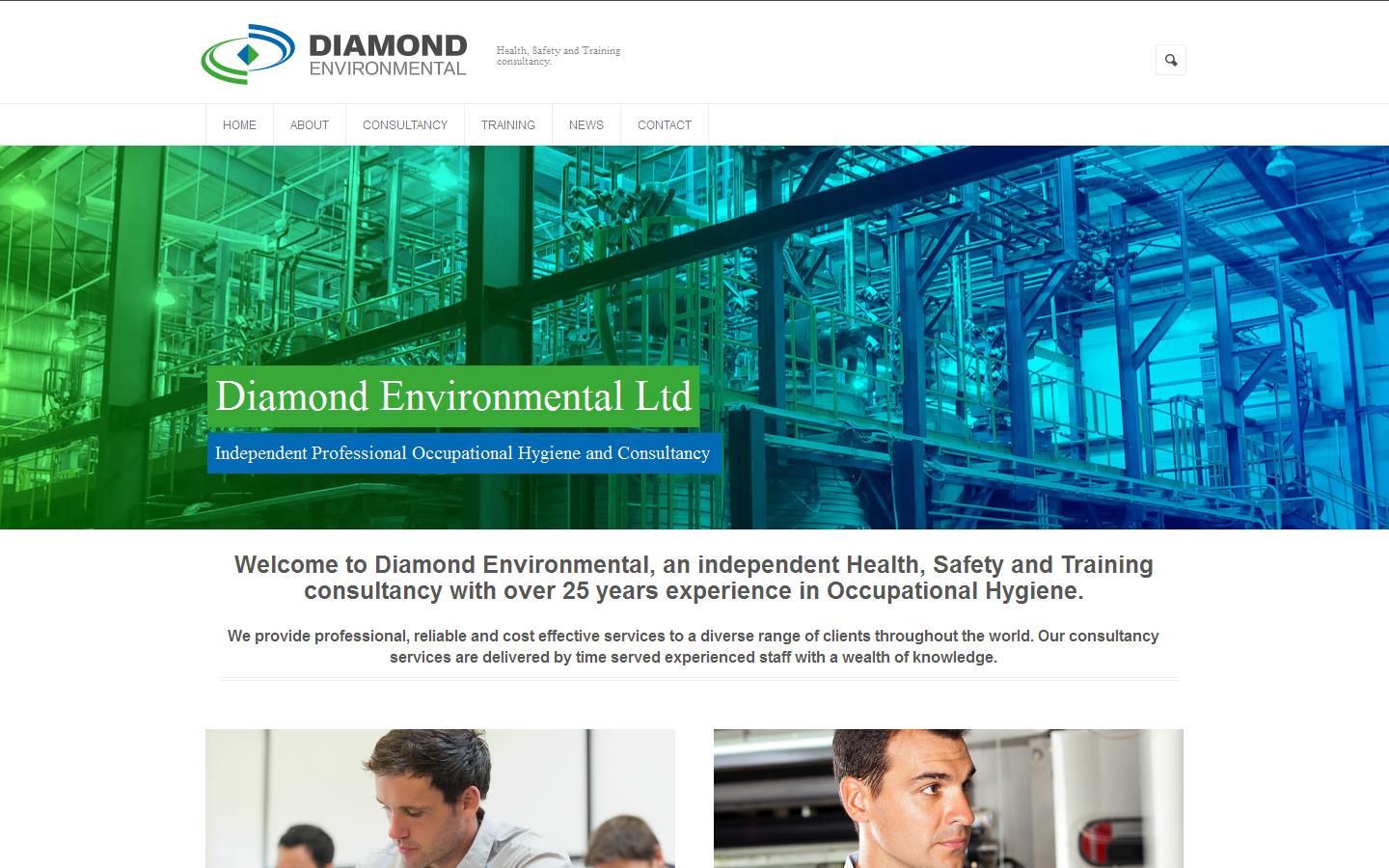 Diamond Environmental Ltd Website