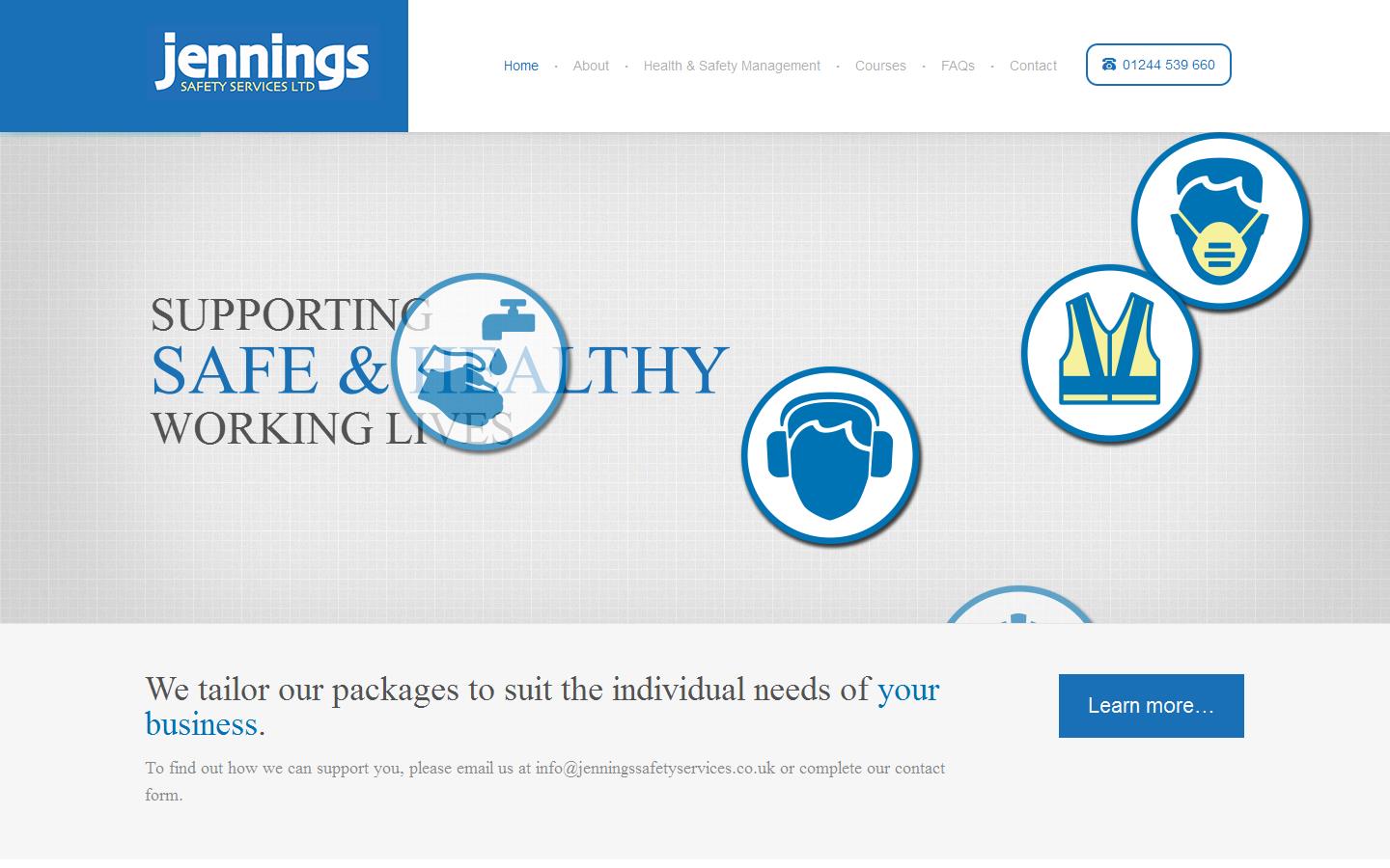 Jennings Safety Services Ltd Website