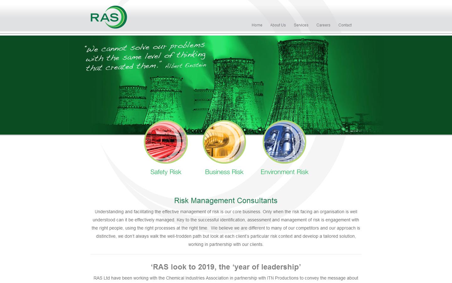 RAS Ltd Website
