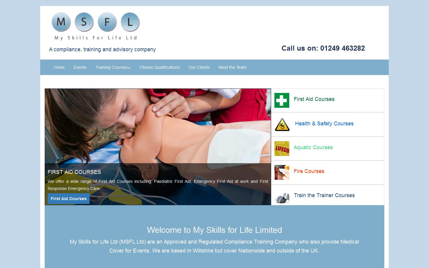 My Skills for Life Ltd Website