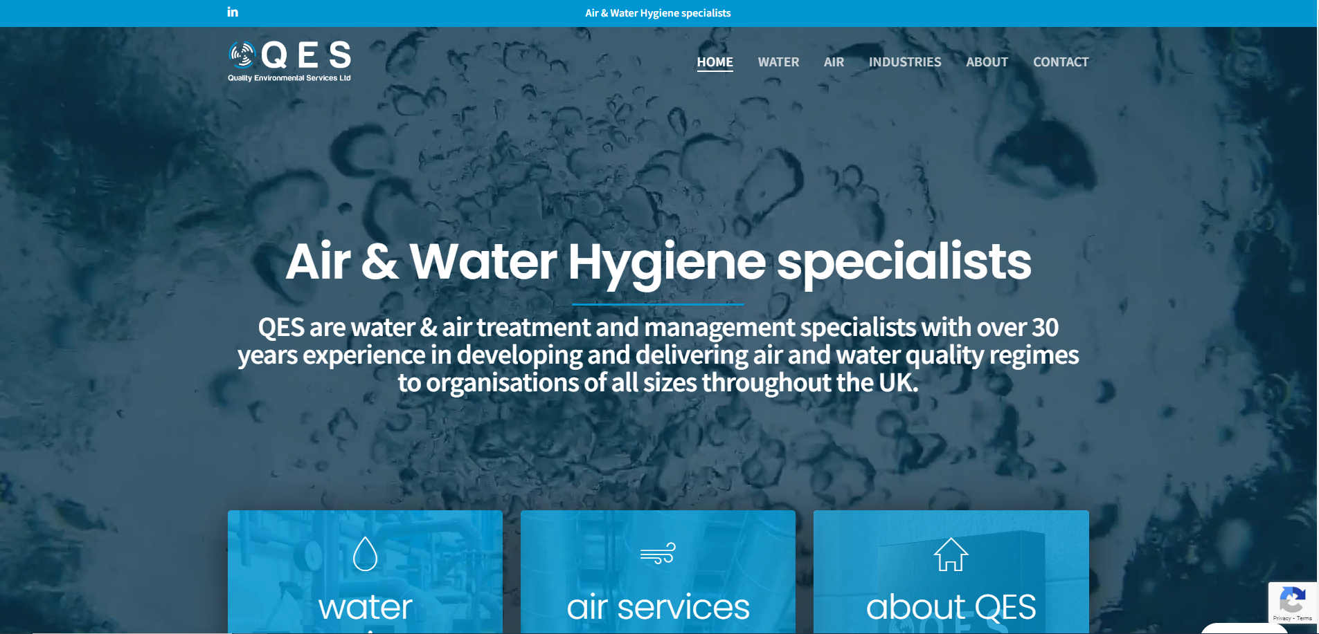 Quality Environmental Services Website