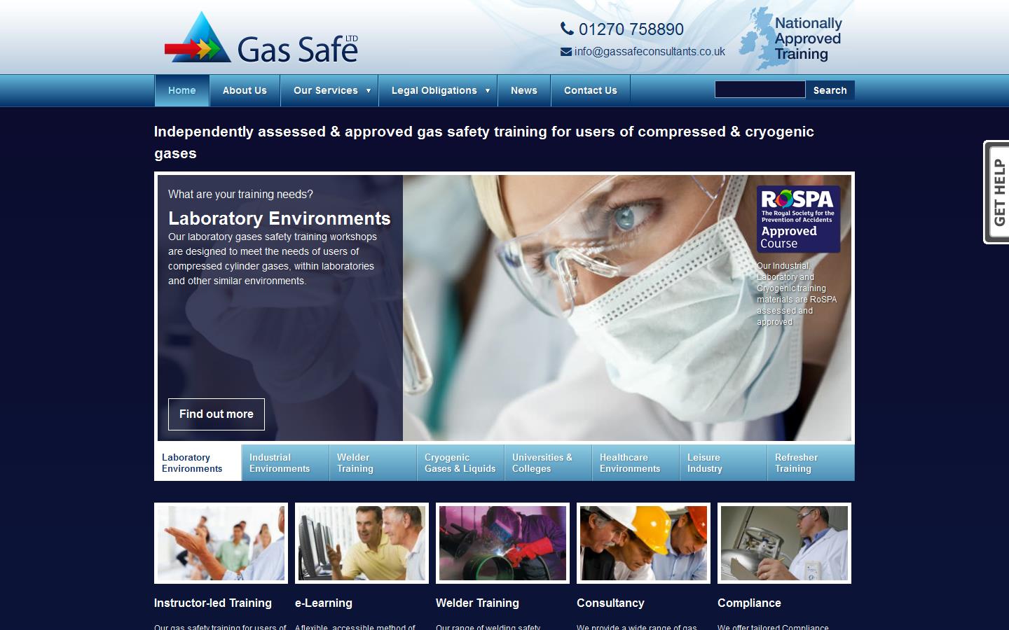 Gas Safe Consultants Ltd Website