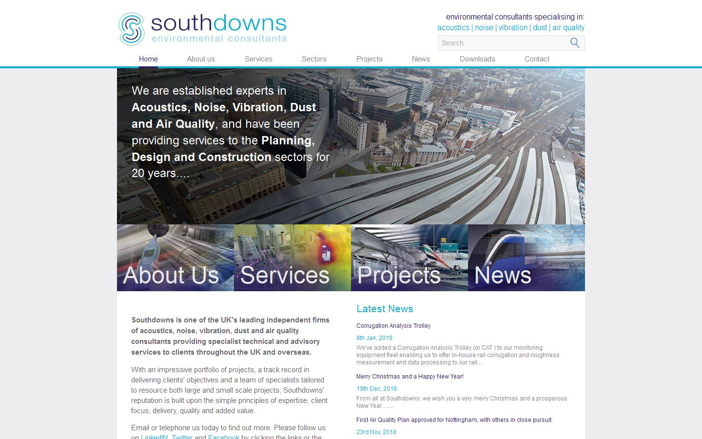 Southdowns Website