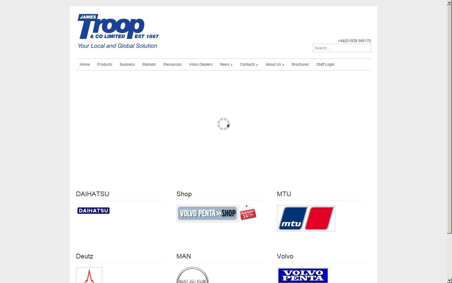 James Troop & Co Ltd Website