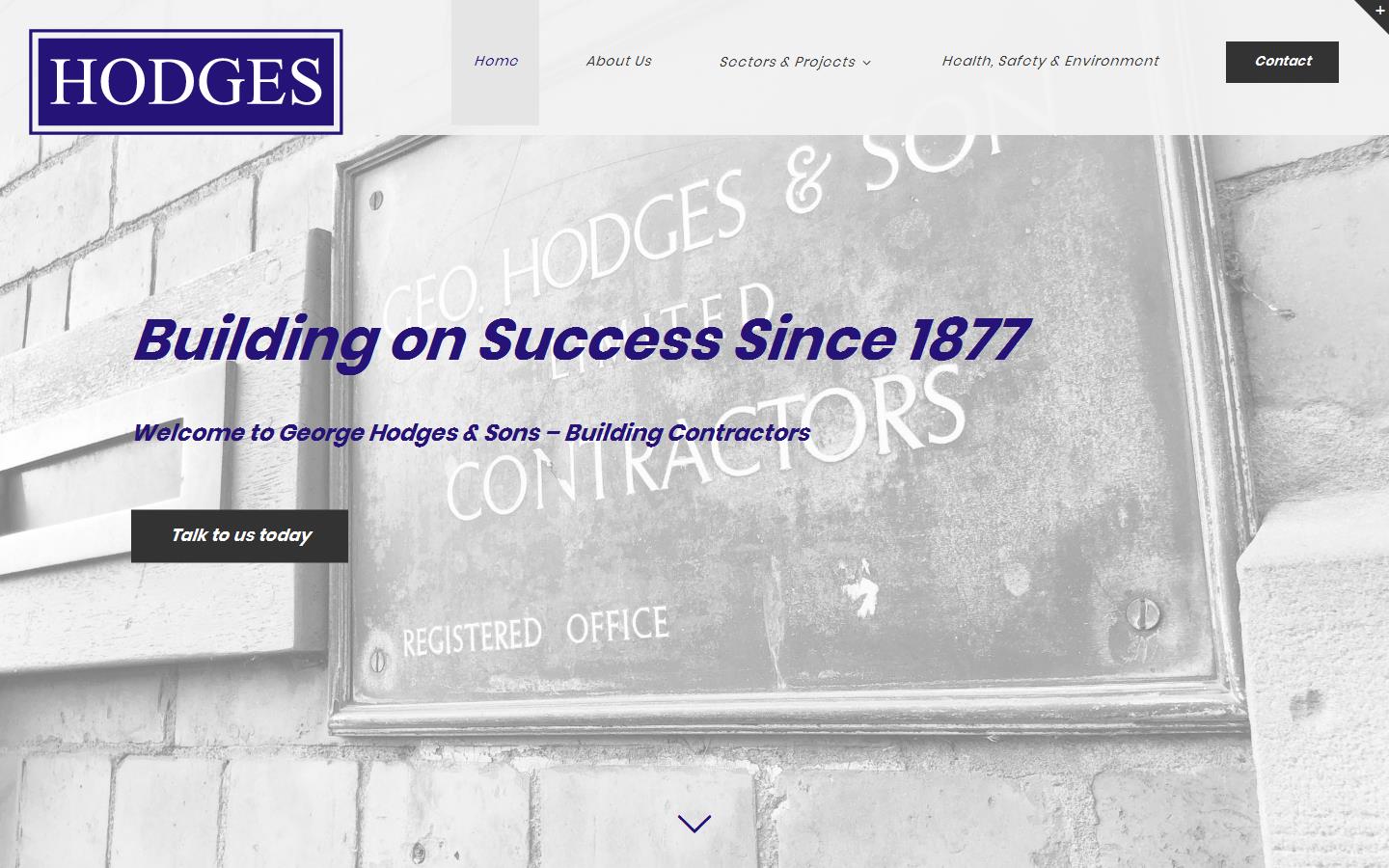 G E O Hodges & Son Ltd Website