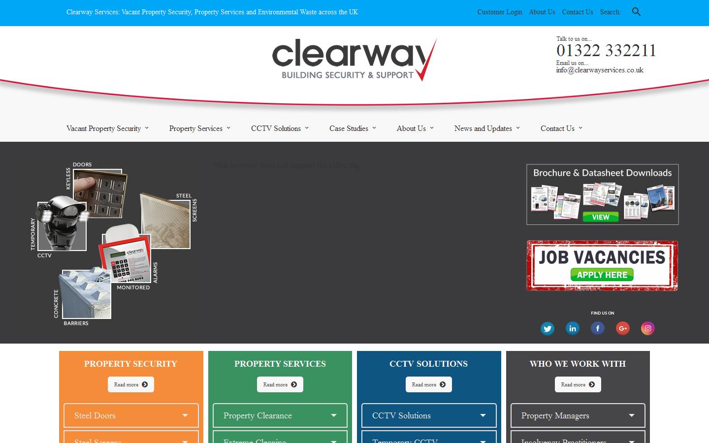 Clearway Environmental Website