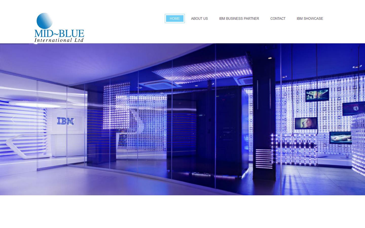 Mid Blue International Ltd Website