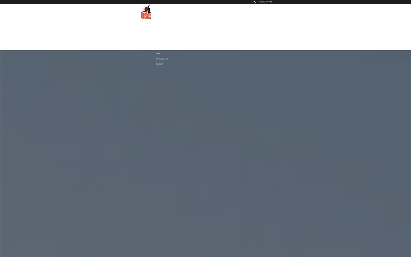 Ocean Science Consulting Ltd Website