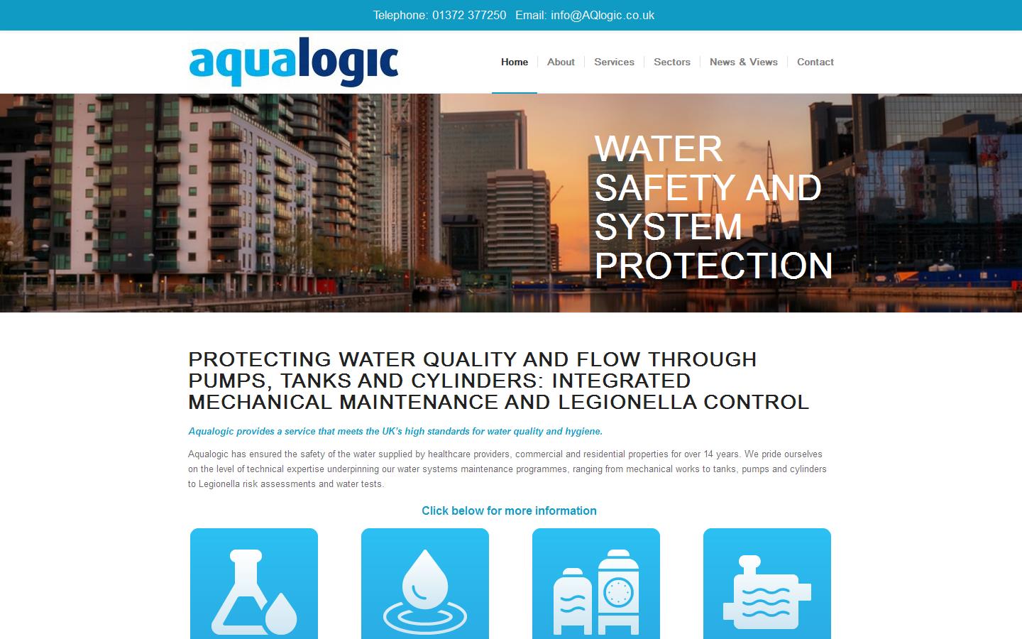 Aqualogic Ltd Website