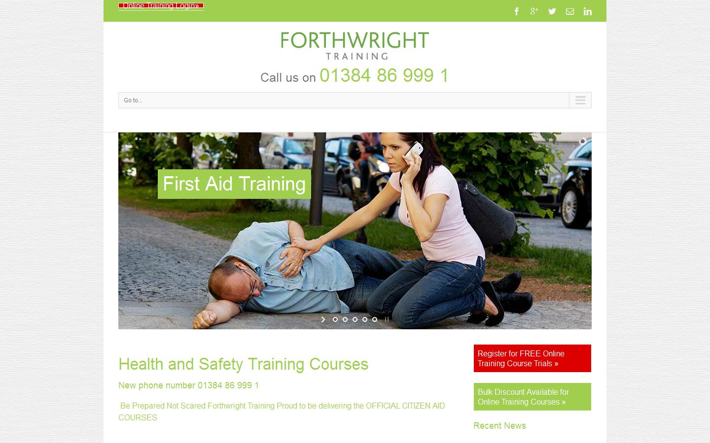 Forthwright Training Website