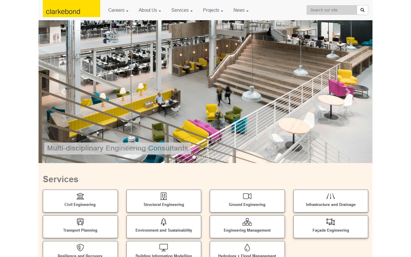 Clarkebond Website