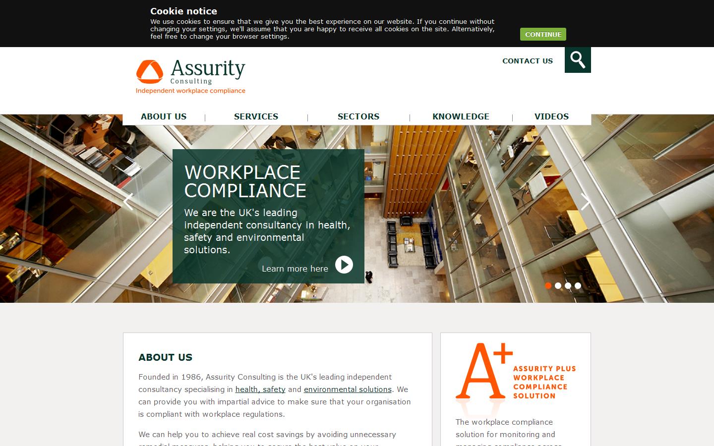 Assurity Consulting Website