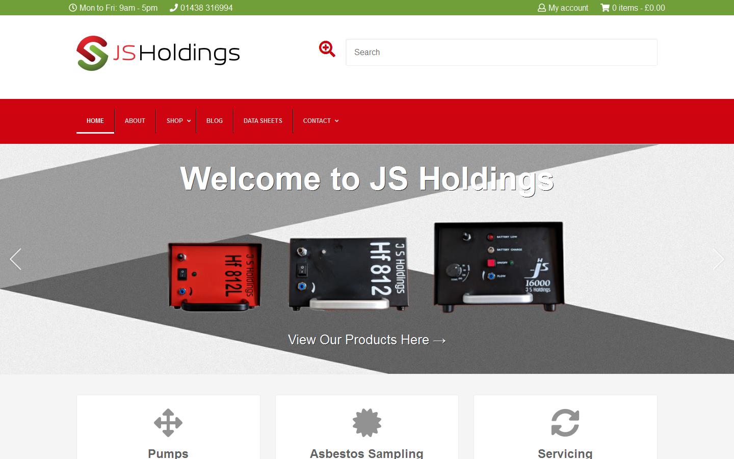 JS Holdings Website