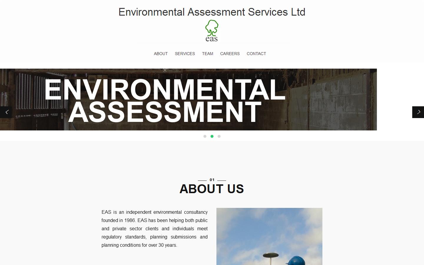 Environmental Assessment Services Ltd Website
