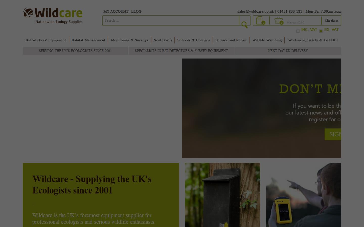 Wildcare Website
