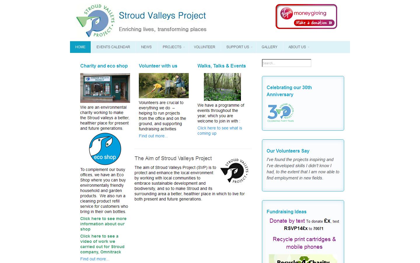 Stroud Valleys Project Website