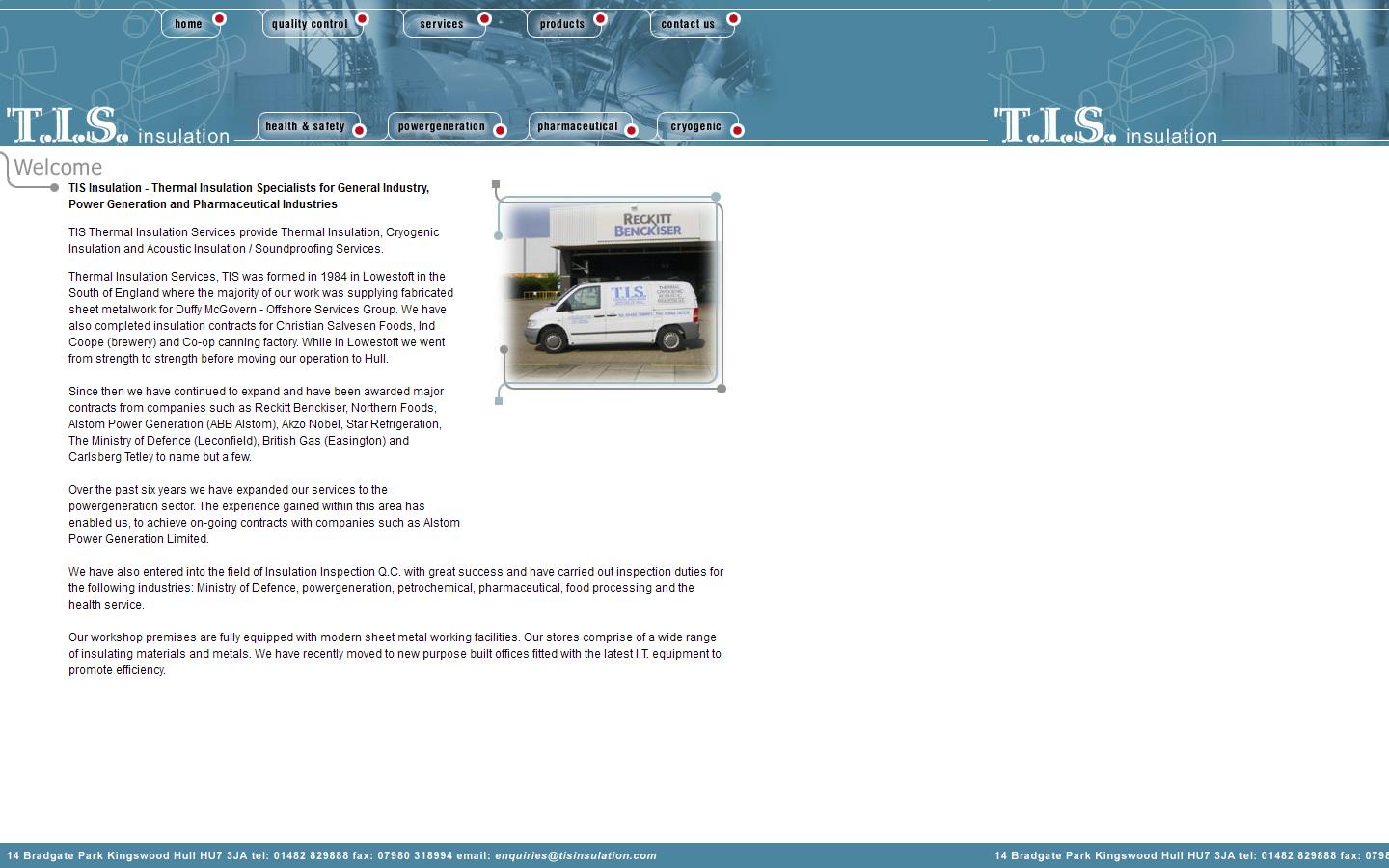 T I S Insulation Website