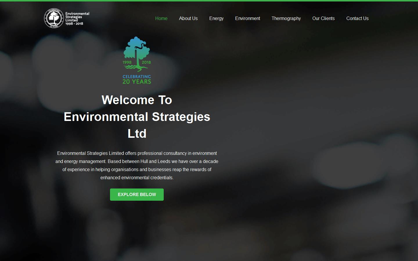Environmental Strategies Ltd Website