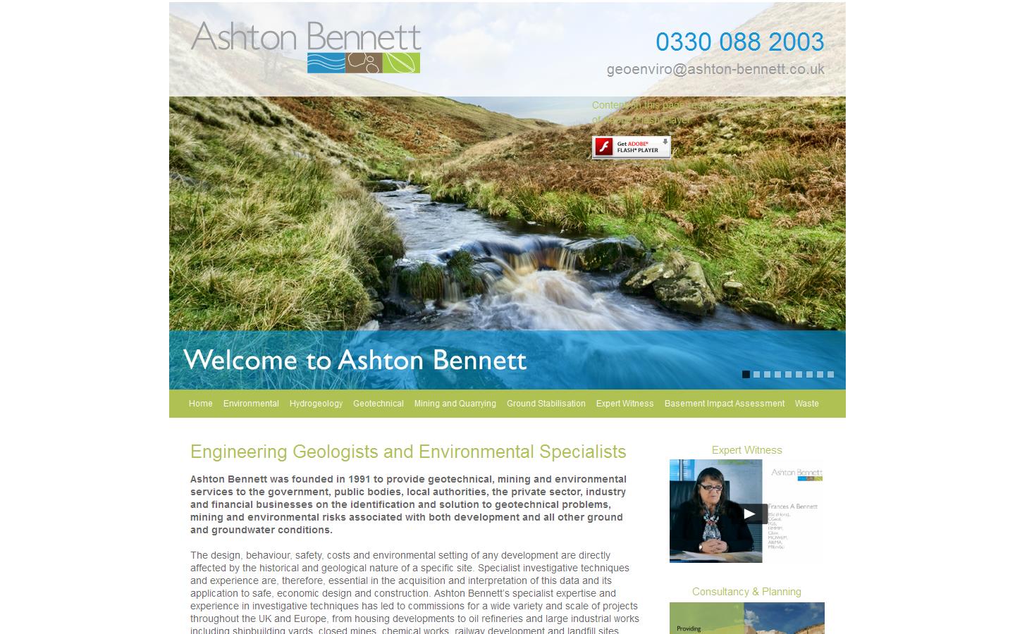 Ashton Bennett Consultancy Ltd Website