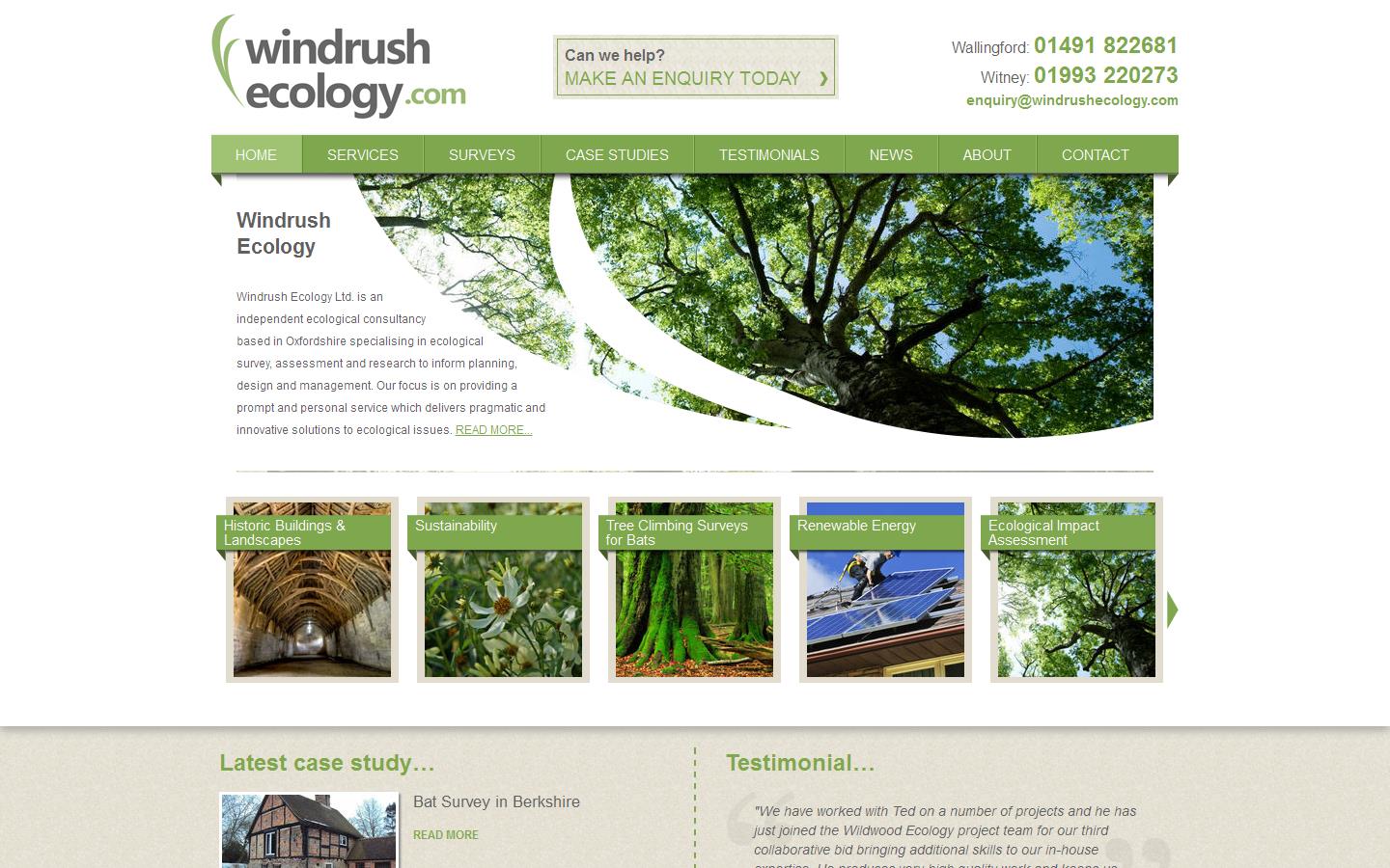 Windrush Ecology Website