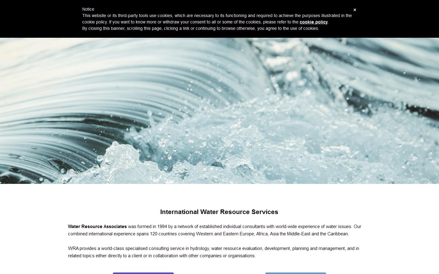 Water Resource Associates LLP Website