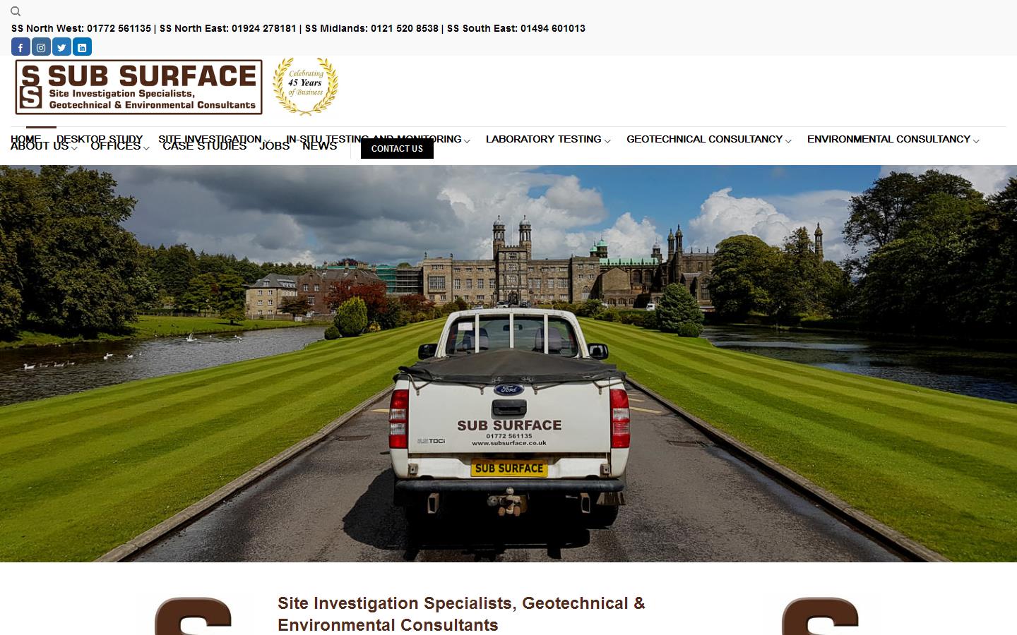 Sub Surface South East Ltd Website