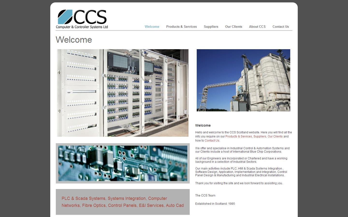 Computer & Controller Systems Ltd Website