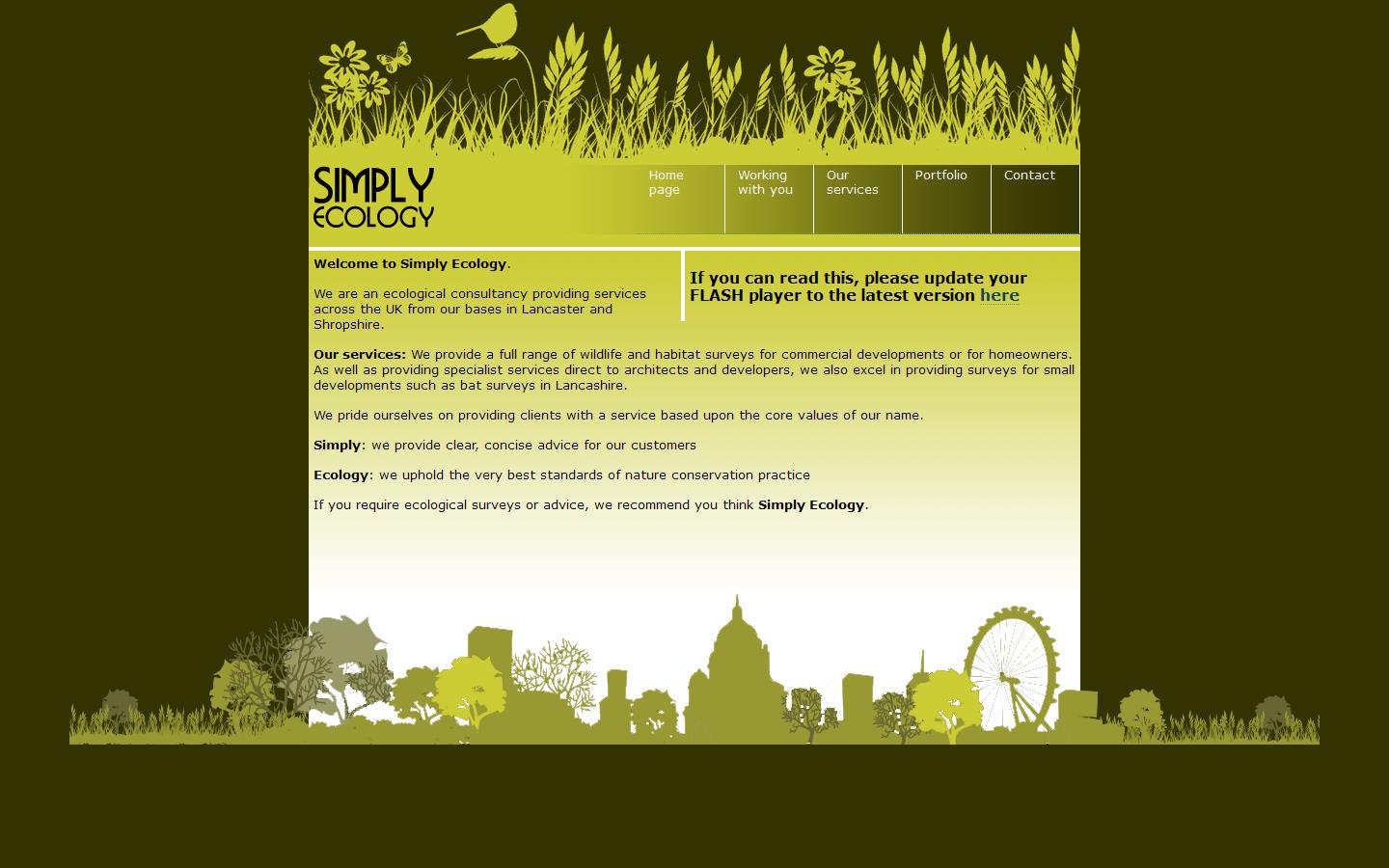 Simply Ecology Ltd Website