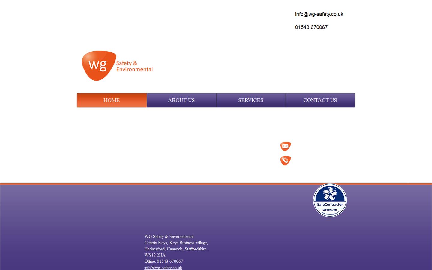WG Safety & Envionmental Website
