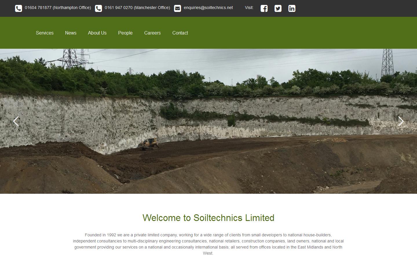 Soiltechnics Website
