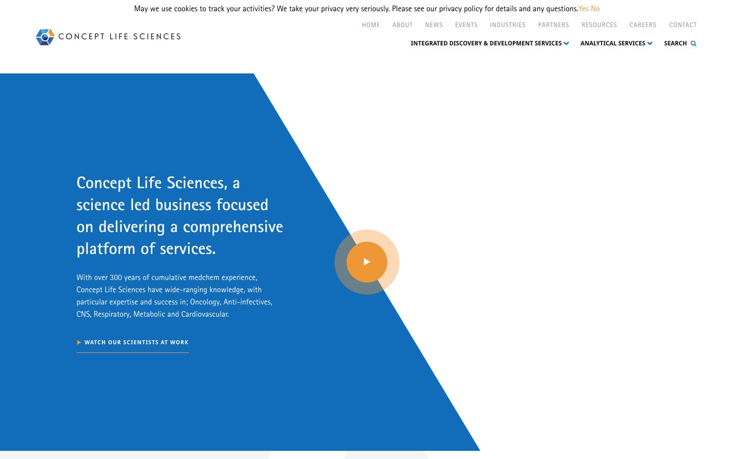 Concept Life Sciences Website