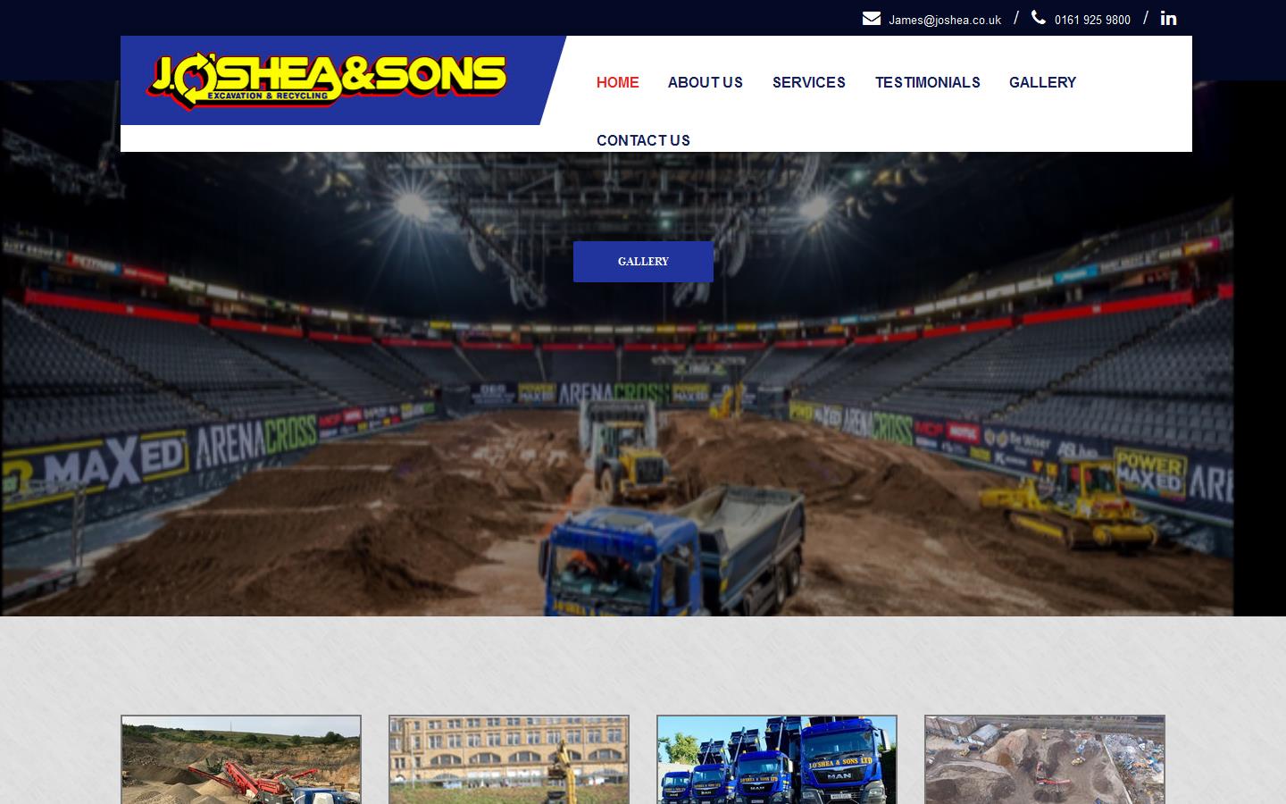 J O''Shea & Sons Website