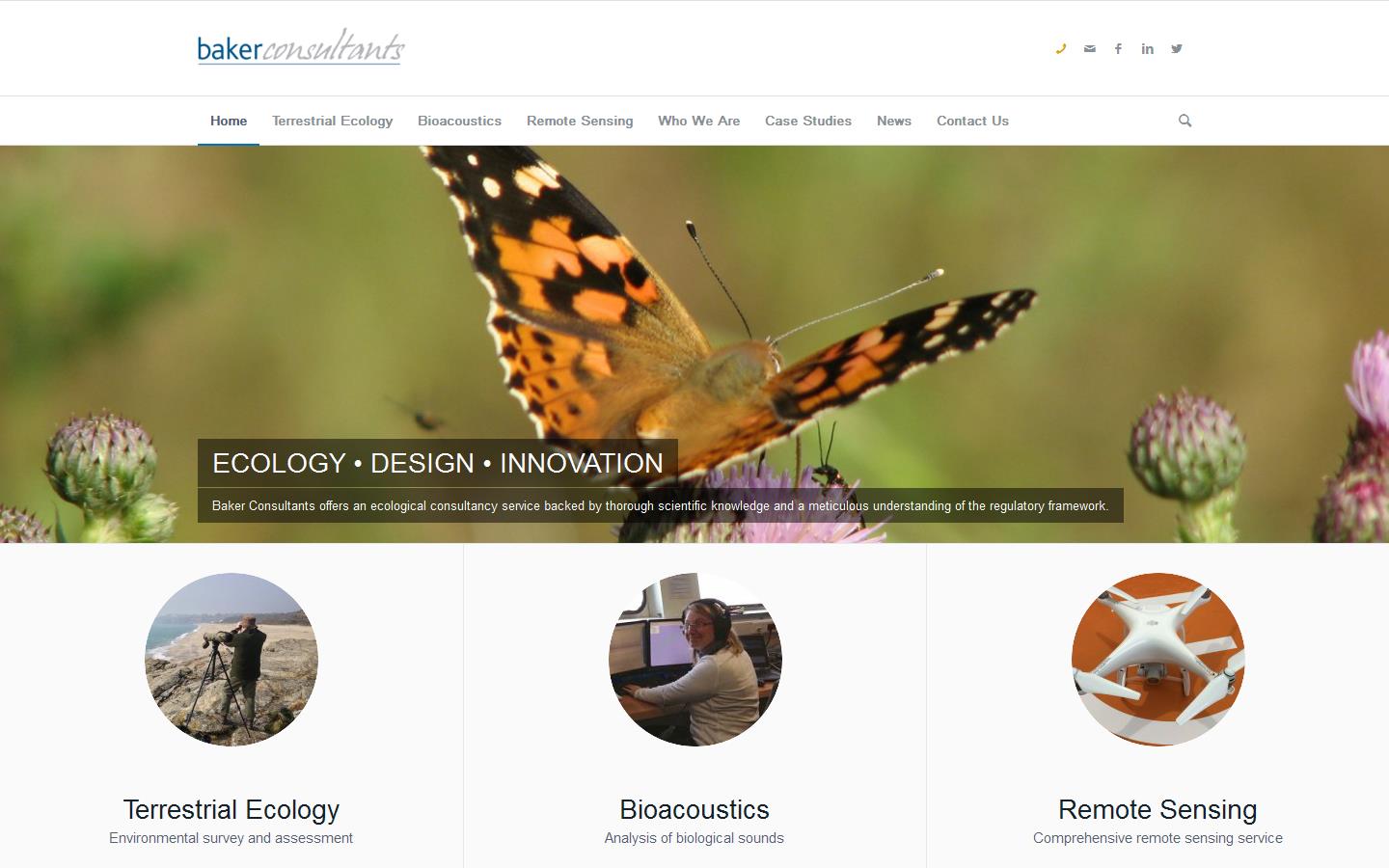Baker Consultants Ltd Website