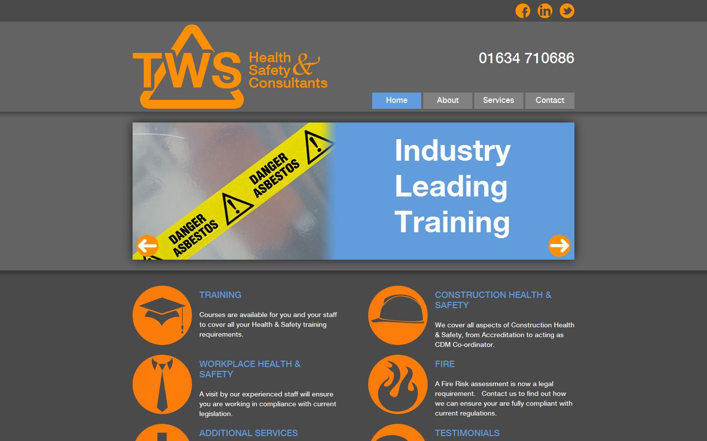 TWS Health & Safety Consultants Website