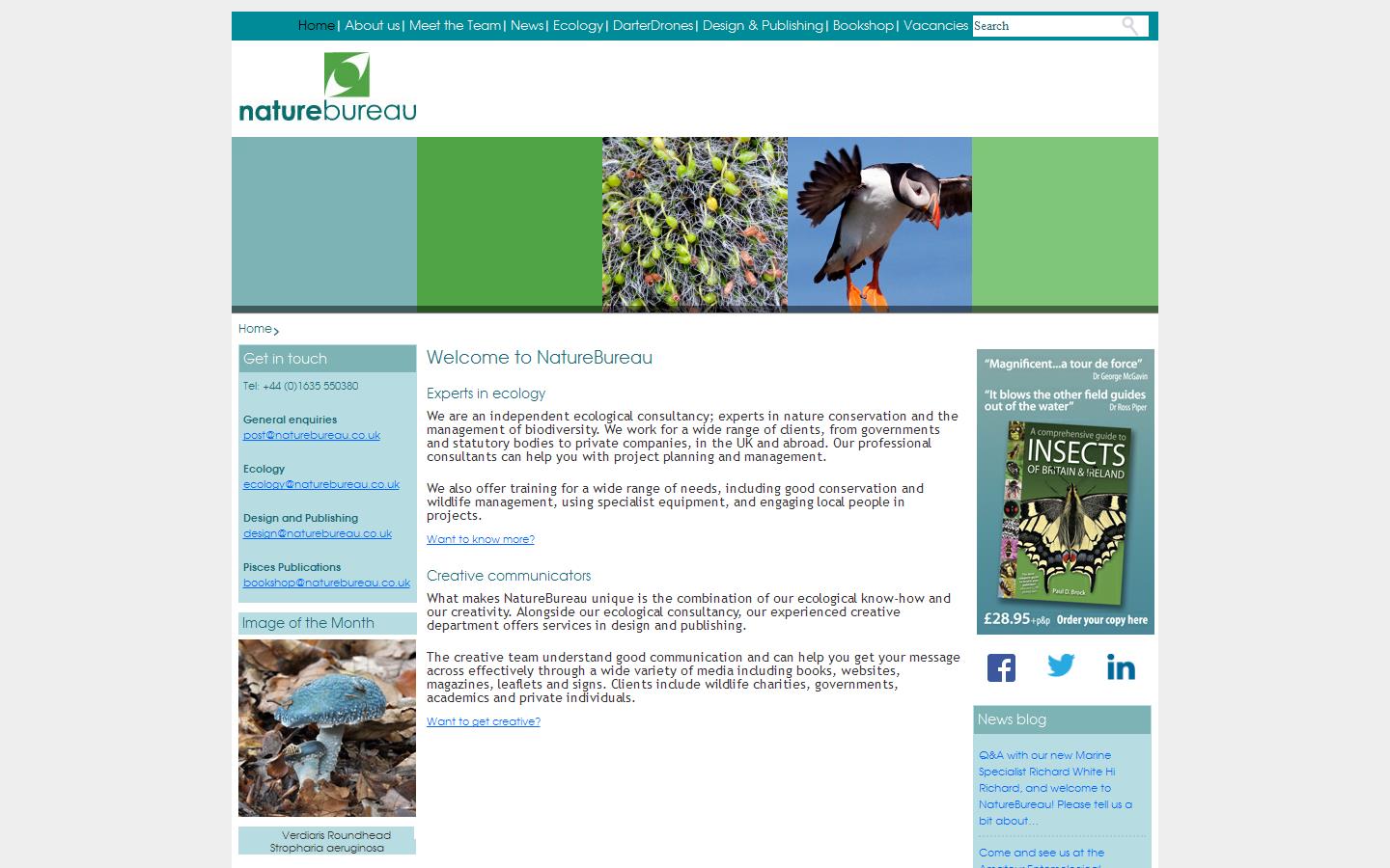 Nature Bureau Website