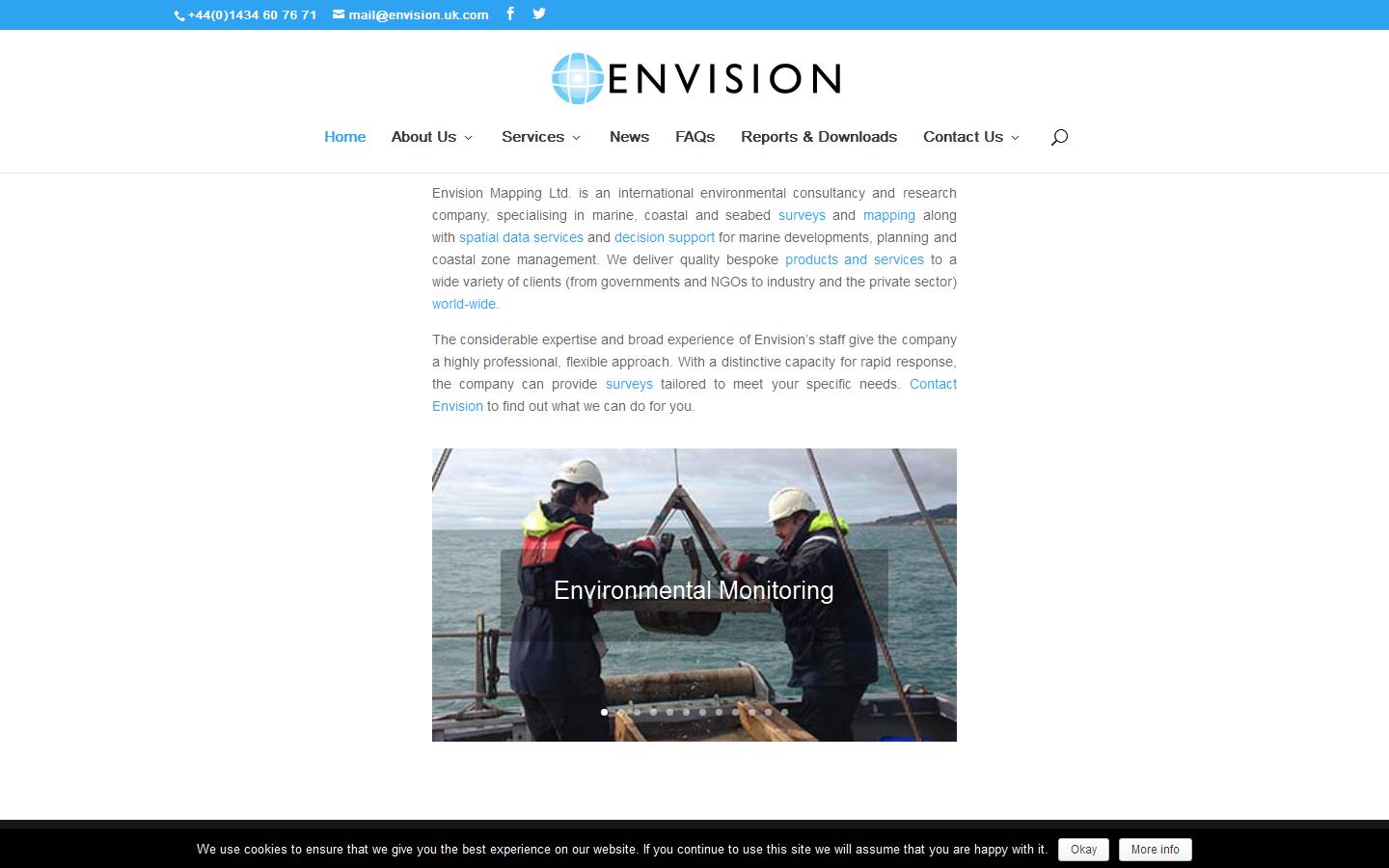 Envision Mapping Website