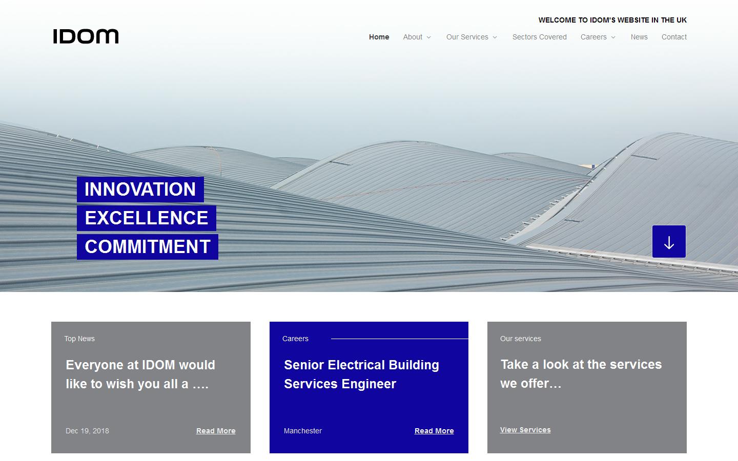 Idom Merebrook Website
