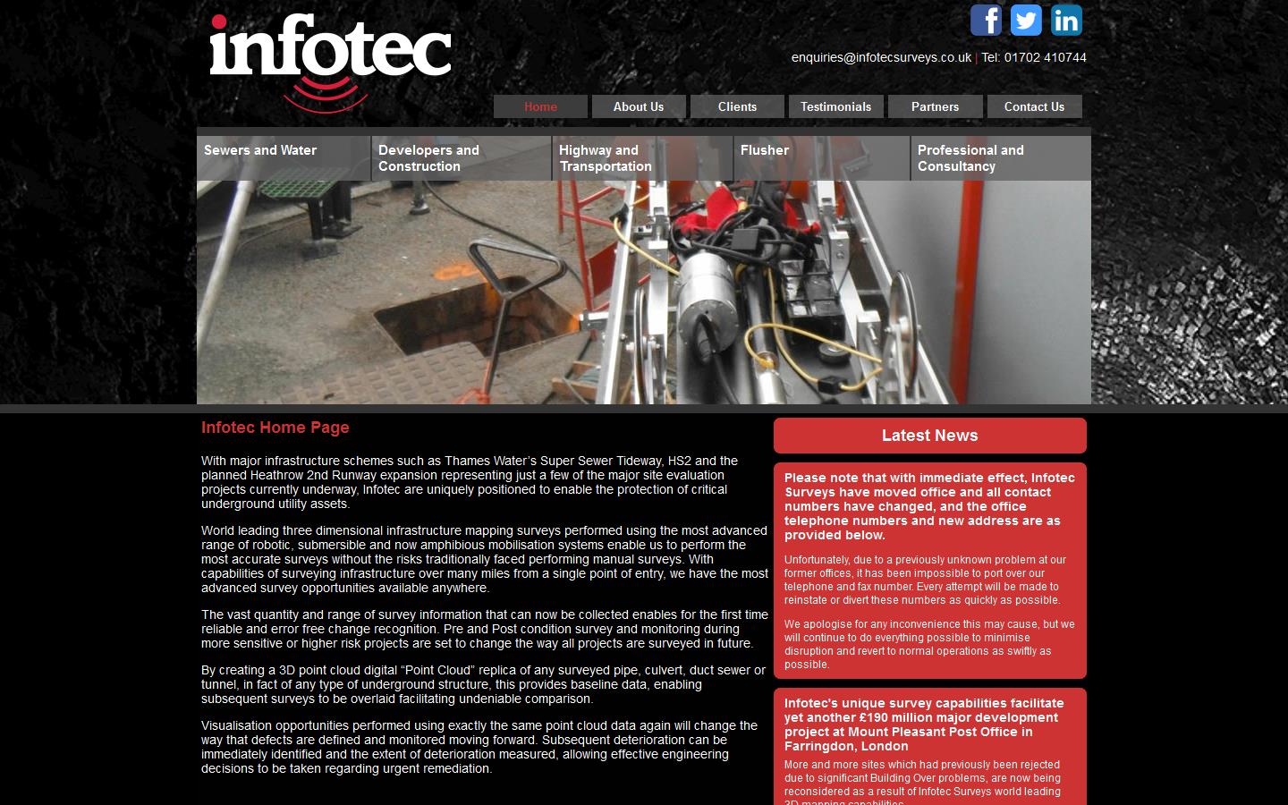 Infotec Website