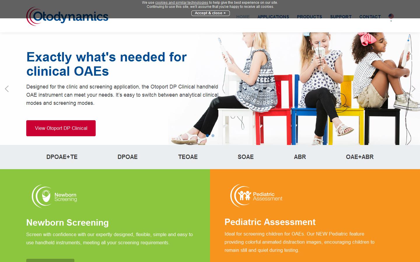 Otodynamics Website