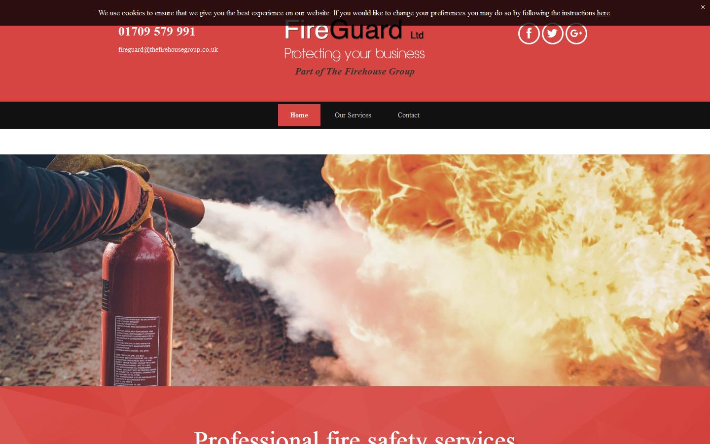 Fireguard Ltd Website