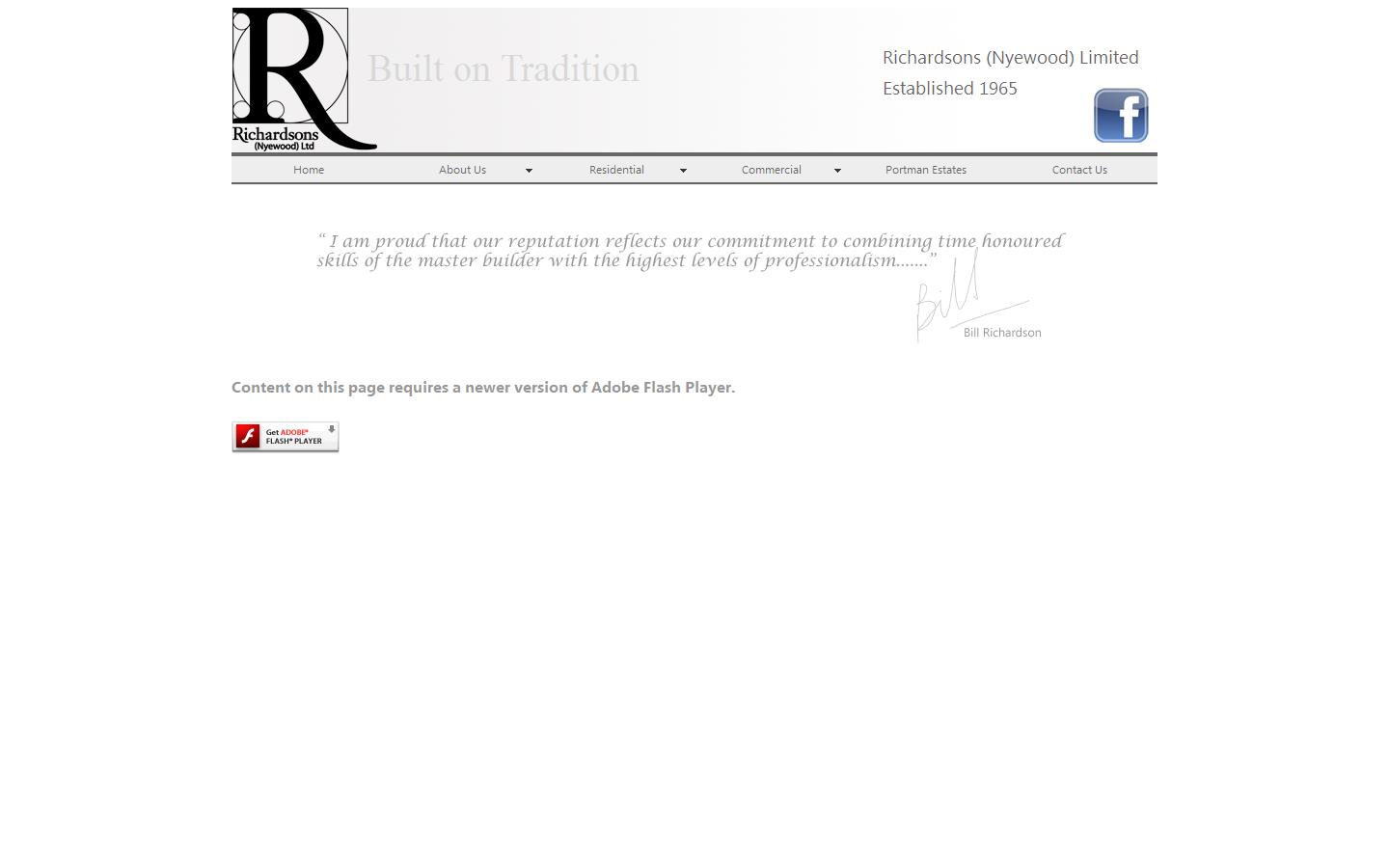 Richardsons Nyewood Ltd Website