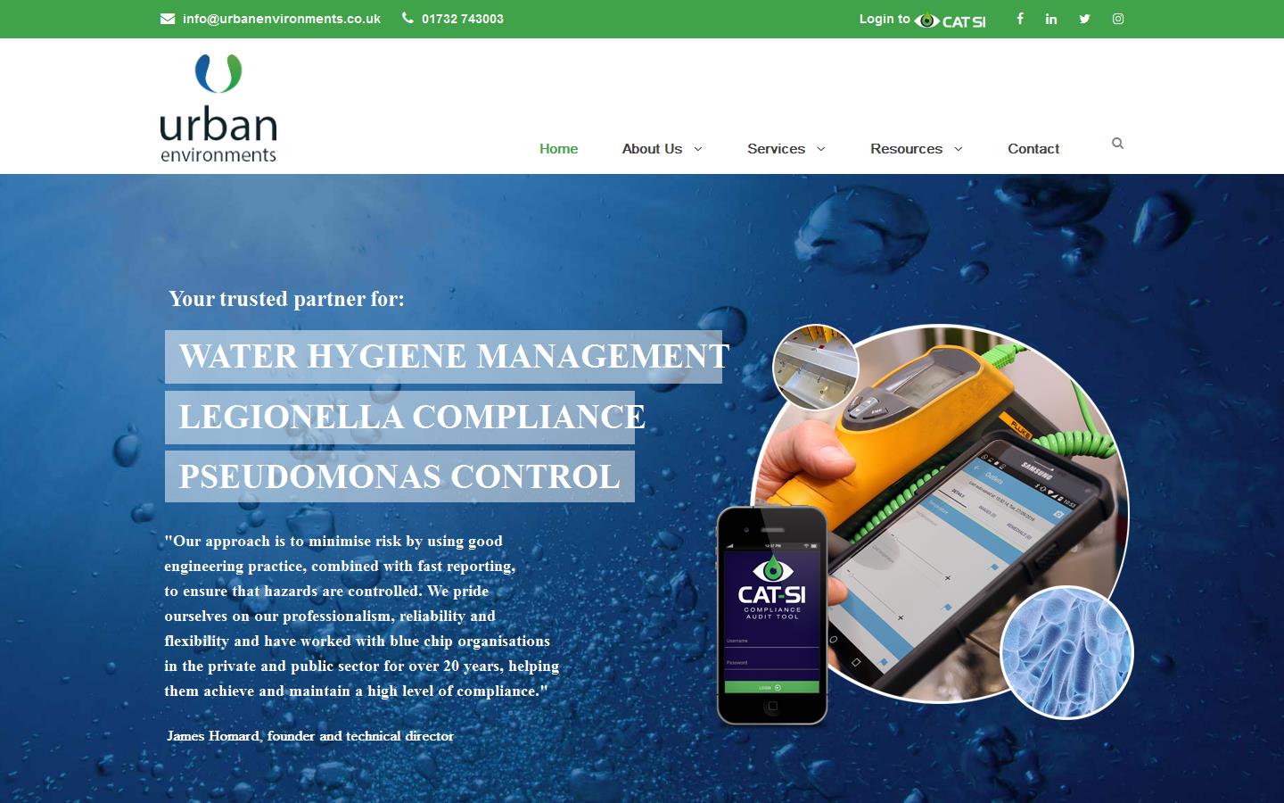 Urban Environments Website