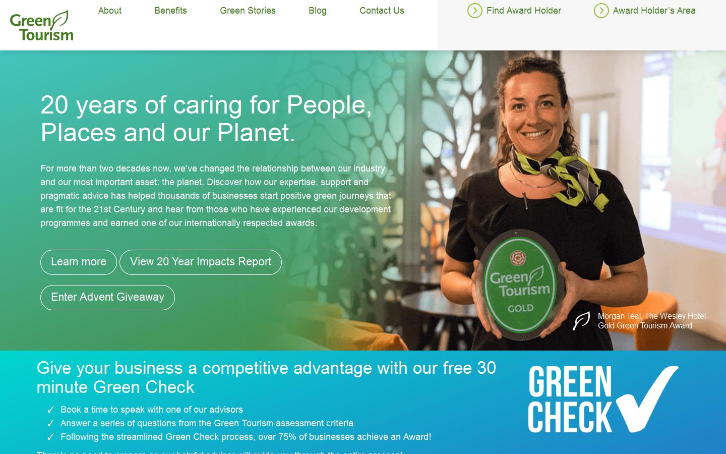 Green Tourism Website