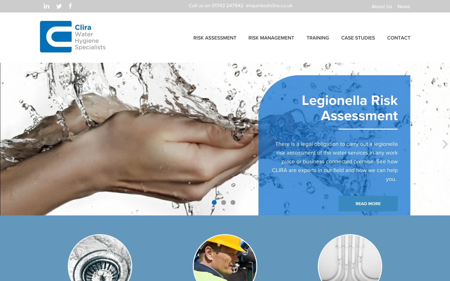 Clira Ltd Website