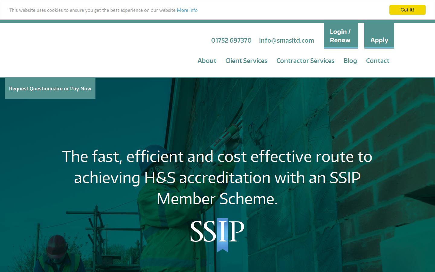 S M A S Ltd Website